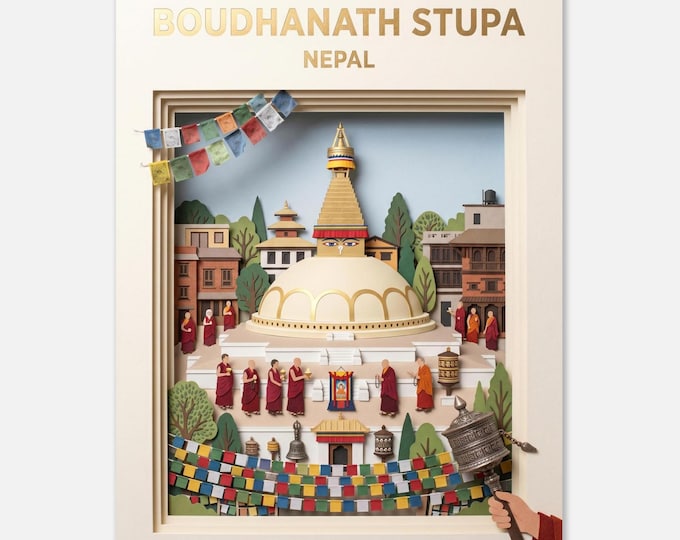 NEPAL – Boudhanath Stupa | Posters