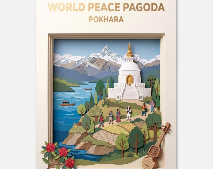 POKHARA – World Peace Pagoda | Posters