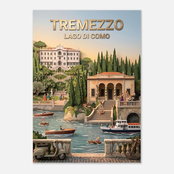 LAGO DI COMO – Tremezzo | Posters