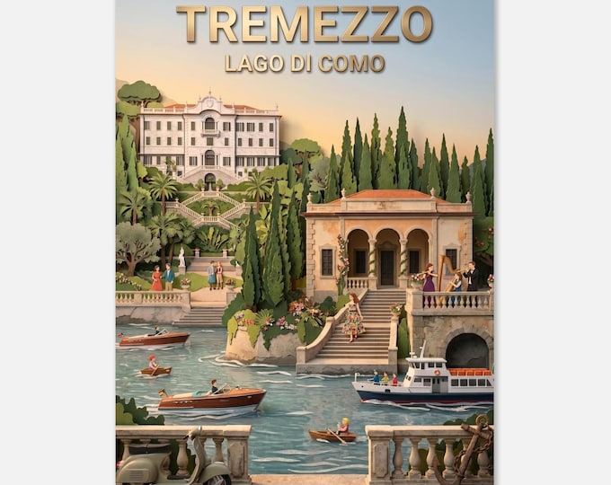 LAGO DI COMO – Tremezzo | Posters