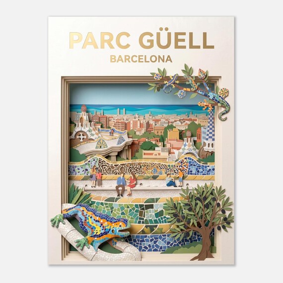 PARC GÜELL | Barcelona | Posters