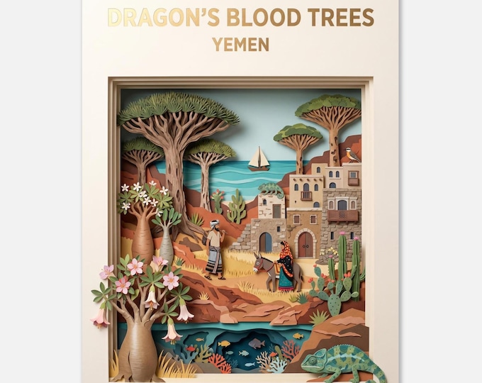 YEMEN – Dragons Blood Trees on Socotra | Posters