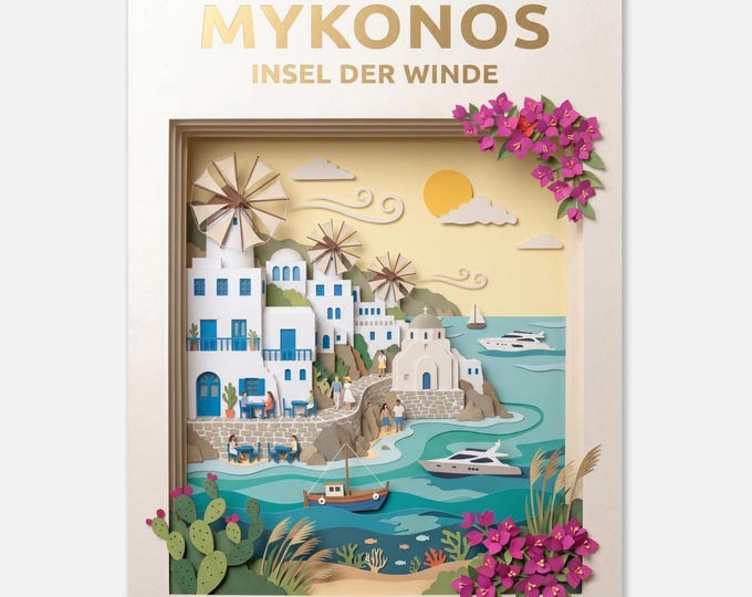 MYKONOS – Island of Winds | Poster
