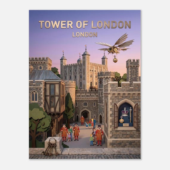 LONDON – Tower of London | Posters