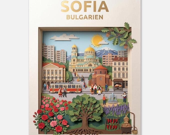 SOFIA – Bulgaria | Travel poster