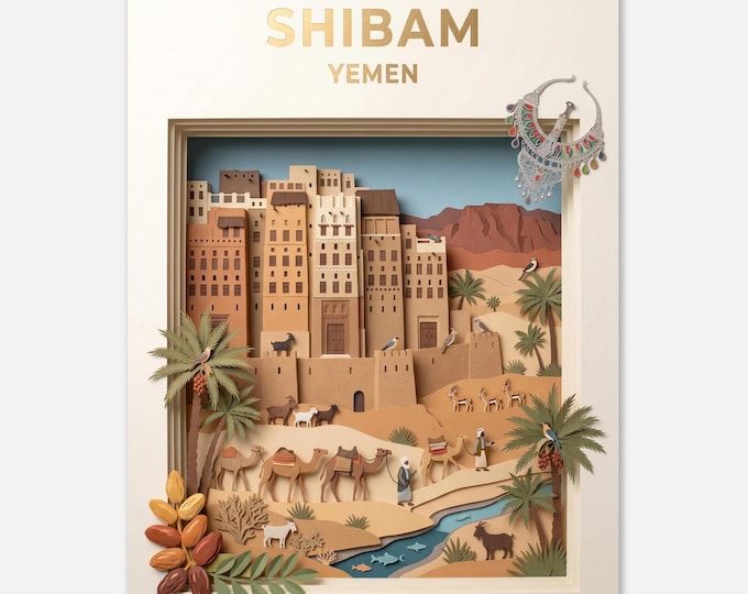 YEMEN – Shibam | Poster