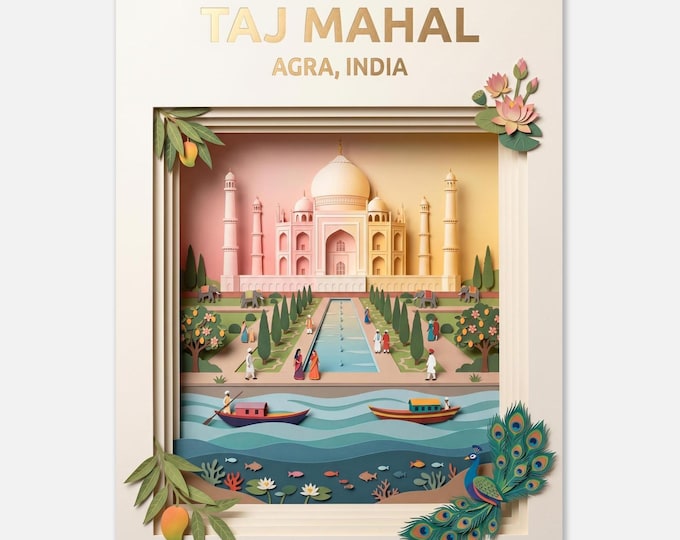 AGRA – Taj Mahal | Poster