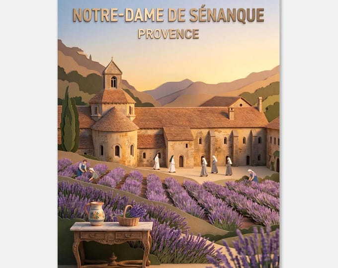 PROVENCE – Notre Dame de Sénanque | Posters