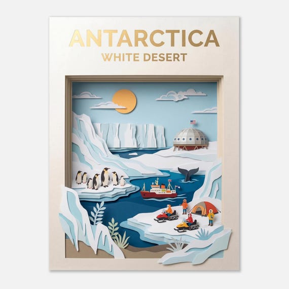 ANTARCTICA – White Desert | Posters