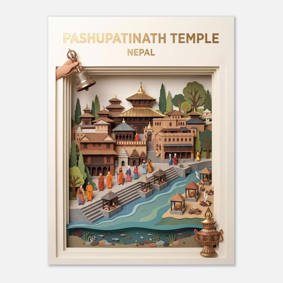 NEPAL – Pashupatinath Temple | Posters