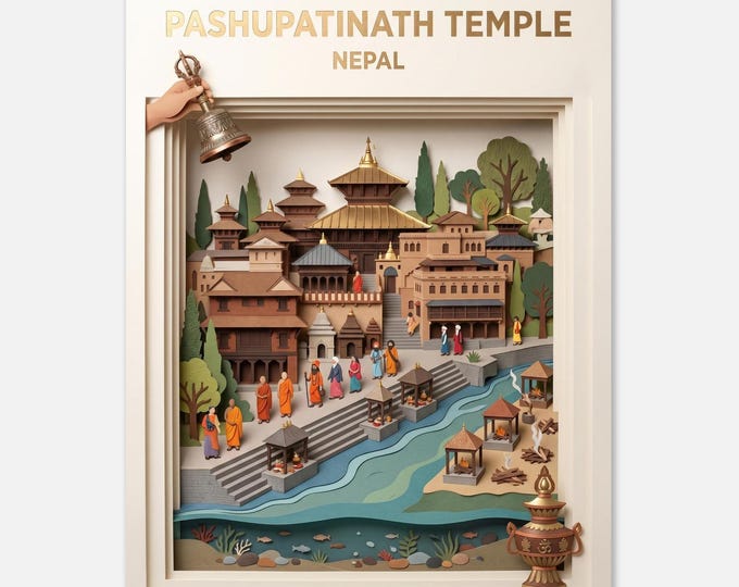 NEPAL – Pashupatinath Temple | Posters