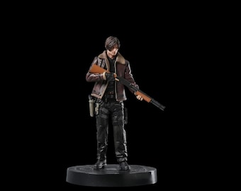 Resident Evil Leon S. Kennedy Figure Gk Statue Model Collection Toy Desktop