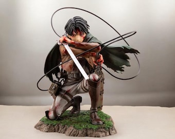 Levi Ackerman - Attack on Titan - Battle Scene Figure