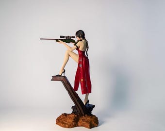 34cm Ada Wong Figure, Resident Evil Biohazard PVC Anime Statue, Collector Gift