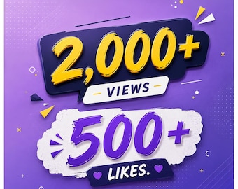 Piano di crescita per visualizzazioni e like su TikTok (PDF) / Guida al pubblico organico / Download digitale