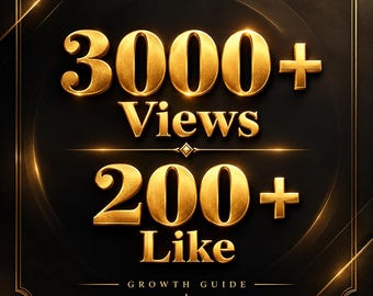 Kit de planification des likes et des vues TikTok | Guide de performance du contenu | Ressource marketing organique pour créateurs | Guide à télécharger (PDF)