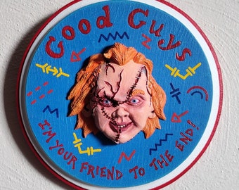 Chucky 3D Plaque