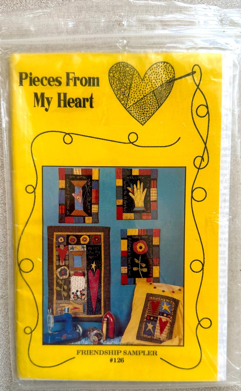Pieces From My Heart Quilt Pattern FRIENDSHIP SAMPLER #126 Sandy ...