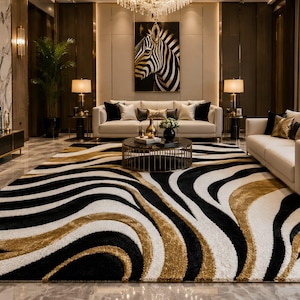 Chanel logo rug