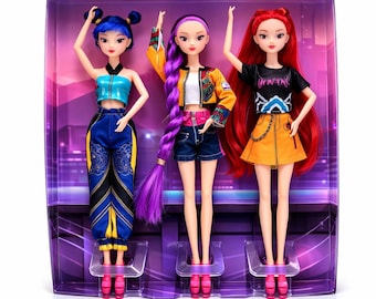 K pop demon hunters dolls | Kpop without singing dolls