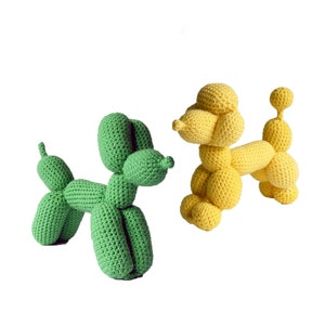 Balloon Dog Crochet Pattern, Balloon Dog Amigurumi, Crochet Balloon Dog Pattern, Balloon Animal Crochet Pattern, Balloon Animal Amigurumi image 1