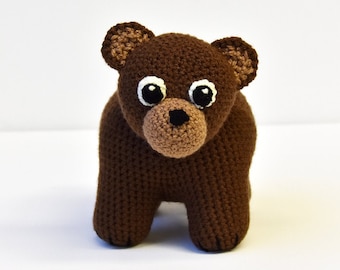 Bear Crochet Pattern, Bear Amigurumi Pattern, Crochet Bear Pattern, Animal Crochet Pattern, Bear Amigurumi Crochet Pattern, Animal Amigurumi