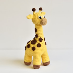 Giraffe Crochet Pattern, Giraffe Amigurumi, Safari Animal Crochet Pattern, African Animal Amigurumi Pattern, African Animal Crochet Pattern
