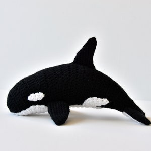 Killer Whale Crochet Pattern, Orca Crochet Pattern, Orca Whale Crochet Pattern, Killer Whale Amigurumi Pattern, Orca Amigurumi , Dolphin image 1