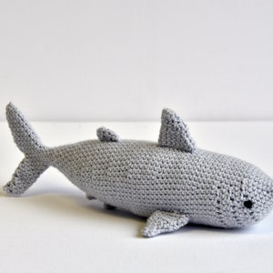 Shark Crochet Pattern, Animal Crochet Pattern, Whale Crochet Pattern, Shark Amigurumi Pattern, Orca, Dolphin, Ocean Animal Amigurumi