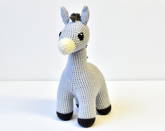 Donkey Crochet Pattern, Donkey Amigurumi, Farm Animal Crochet Pattern, Donkey Amigurumi Pattern, Farm Animal Crochet Pattern, Horse Pattern