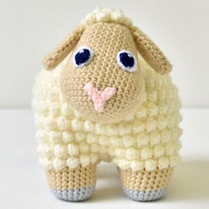 Sheep Crochet Pattern, Sheep Amigurumi, Farm Animal Crochet Pattern, Sheep Amigurumi Pattern, Farm Animal Crochet Pattern, Crochet Sheep