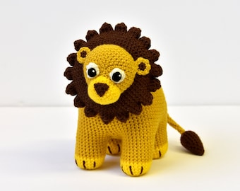 Lion Crochet Pattern, Lion Amigurumi, Safari Animal Crochet Pattern, African Animal Amigurumi Pattern, African Animal Crochet Pattern