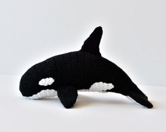 Killer Whale Crochet Pattern, Orca Crochet Pattern, Orca Whale Crochet Pattern, Killer Whale Amigurumi Pattern, Orca Amigurumi , Dolphin