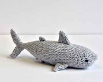 Shark Crochet Pattern, Animal Crochet Pattern, Whale Crochet Pattern, Shark Amigurumi Pattern, Orca, Dolphin, Ocean Animal Amigurumi