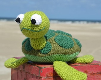 Amigurumi-haakpatroon zeeschildpad (pdf-download)