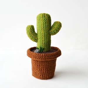 Desert Cactus Crochet Pattern, Mexican Cactus Crochet Pattern, Plant in Pot Crochet Pattern, Plant Crochet Pattern, DIY Crochet Cactus