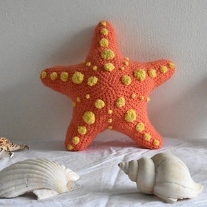 Starfish Crochet Pattern, Starfish Amigurumi Pattern, Sea Star Crochet Pattern, Sea Star Amigurumi Pattern, Tropical Fish Amigurumi Pattern image 1