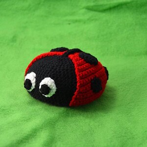 Marienkäfer Häkelanleitung, Amigurumi Marienkäfer Anleitung, Marienkäfer Amigurumi Anleitung, Insekten Häkelanleitung, Amigurumi Insekt Anleitung Bild 6