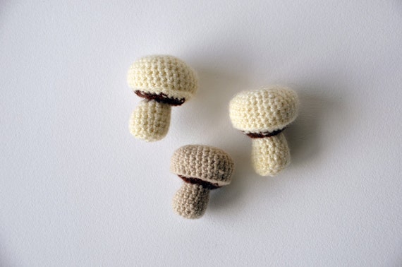 Mushroom Crochet Pattern, Amigurumi Mushroom Pattern, Food Crochet Pattern, Food Amigurumi, Mushroom Amigurumi Crochet Pattern, Toy Food
