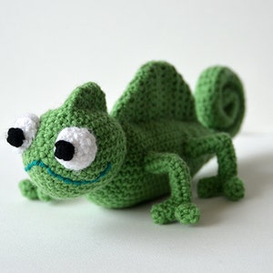 Chameleon Crochet Pattern, Amigurumi Chameleon Pattern, Chameleon Amigurumi Pattern, Amigurumi Crochet Pattern, Animal Crochet Pattern, Zoo image 3