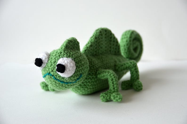 Chameleon Crochet Pattern, Amigurumi Chameleon Pattern, Chameleon Amigurumi Pattern, Amigurumi Crochet Pattern, Animal Crochet Pattern, Zoo image 3