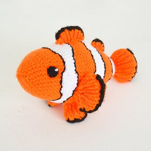 Clownfish Crochet Pattern, Clownfish Amigurumi, Tropical Fish Crochet Pattern, Tropical Fish Amigurumi Pattern, Clown Fish Crochet Pattern image 2