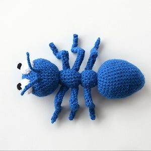 Padrão de crochê de formiga amigurumi, brinquedo de inseto (download digital) imagem 2