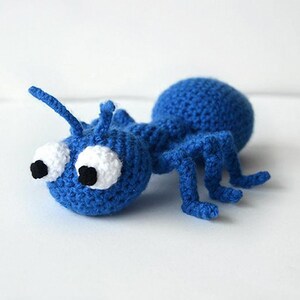 Padrão de crochê de formiga amigurumi, brinquedo de inseto (download digital) imagem 3