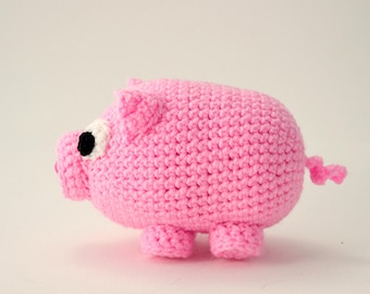 Patrón de cerdito a crochet, Patrón de cerdito amigurumi, Patrón de cerdito a crochet, Patrón de cerdito amigurumi, Patrón de cerdito a crochet, Patrón de animal a crochet