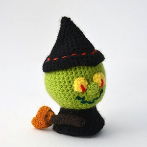 Witch Crochet Pattern, Amigurumi Witch Pattern, Witch Amigurumi Crochet Pattern, Halloween Crochet Pattern, Halloween Amigurumi Pattern image 2