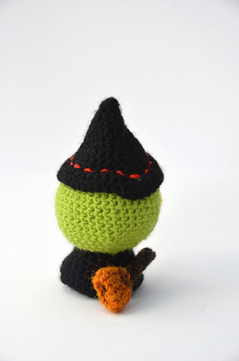 Witch Crochet Pattern, Amigurumi Witch Pattern, Witch Amigurumi Crochet Pattern, Halloween Crochet Pattern, Halloween Amigurumi Pattern image 4
