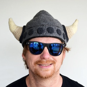 Virkmönster för vikingahjälm, virkmönster för vikingamössa, virkmönster för vikingar, virkat mönster för vikingahjälm Virkat mönster för vikingamössa