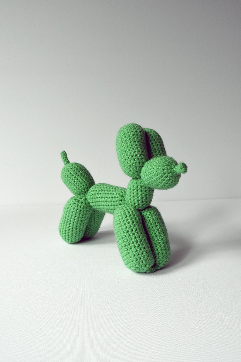 Balloon Dog Crochet Pattern Balloon Dog Amigurumi Crochet Etsy