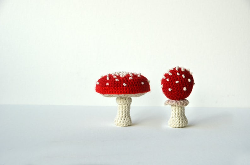 Fly Agaric Crochet Pattern Fly Agarics Pattern Amanita muscaria Mushroom Pattern Forest Crochet Autumn Harvest CROCHET PATTERN 171 imagem 3